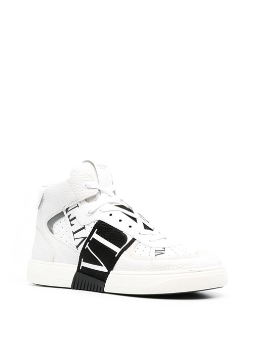 Sneakers bianche  alte con logo Valentino Garavani | 5Y2S0E03WRQ24P